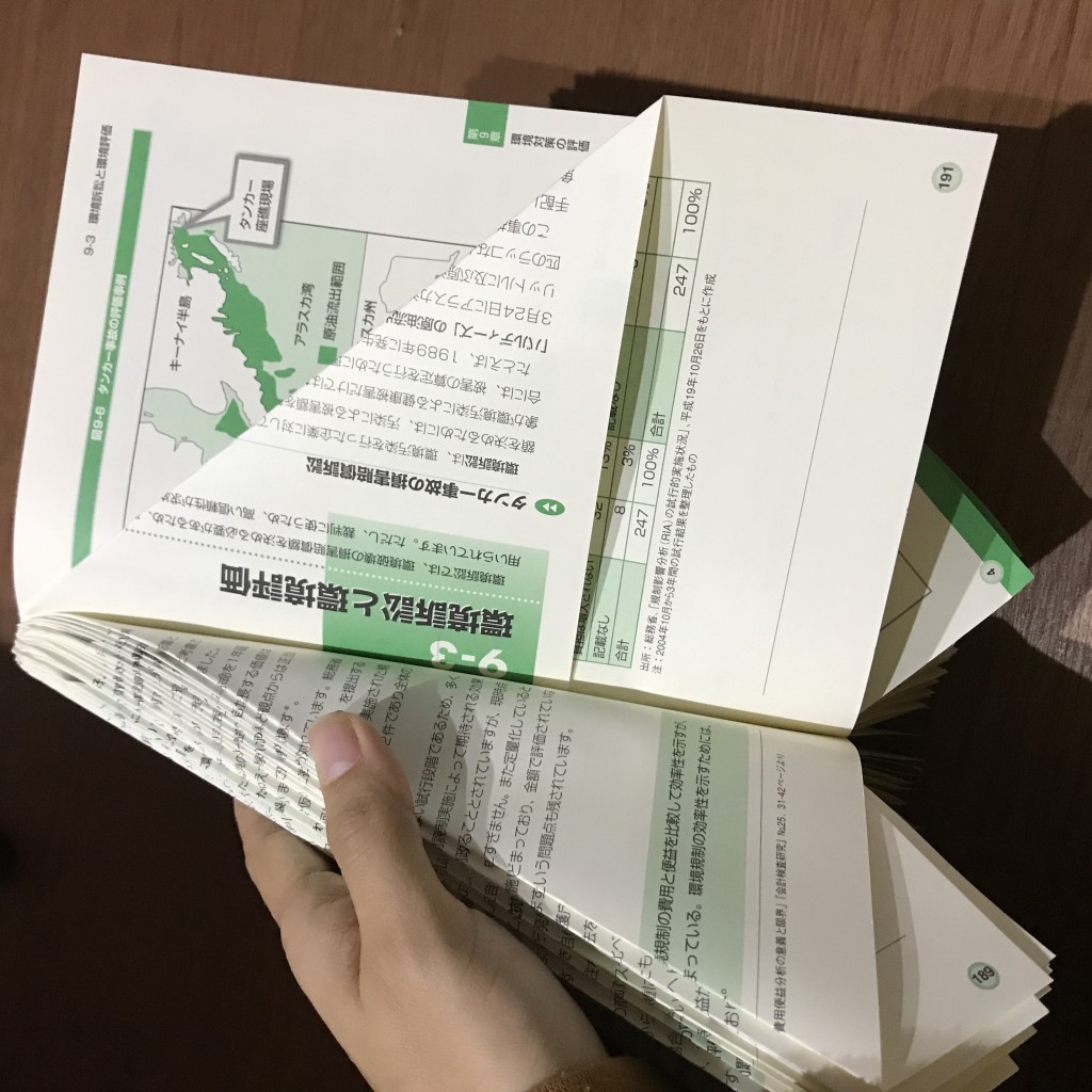 古本でクリスマスツリー作り