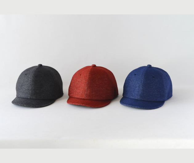 廃棄生地を再生。本革ベルトが映える快適な一品