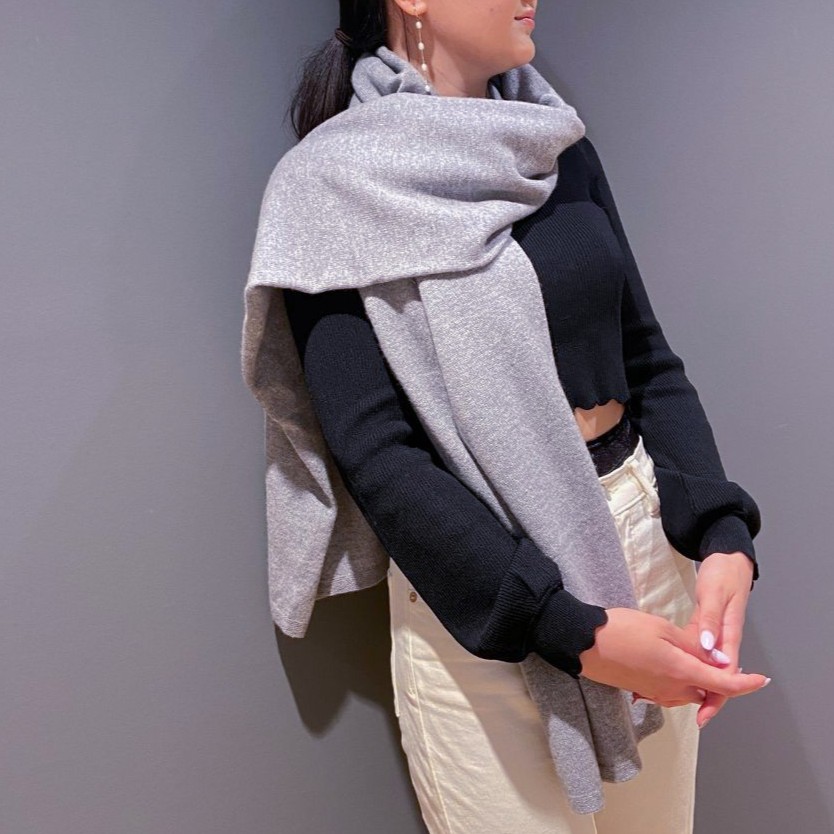 タドれるカシミヤ 大判ストール 