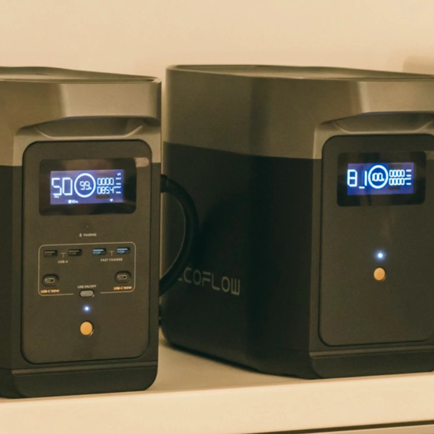EcoFlow大容量ポータブルバッテリー1,024Wh