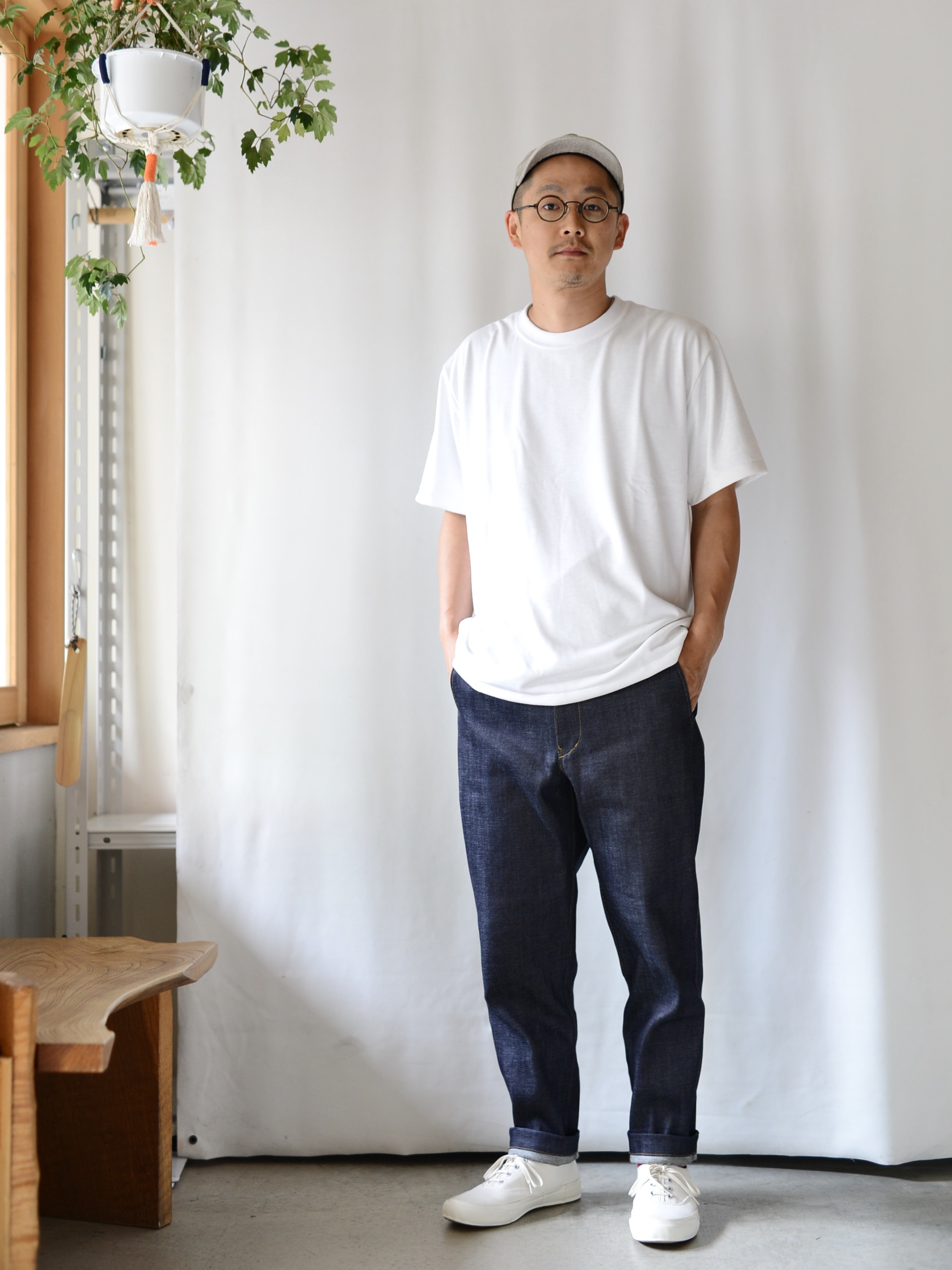 10oz ストレッチデニムパンツ