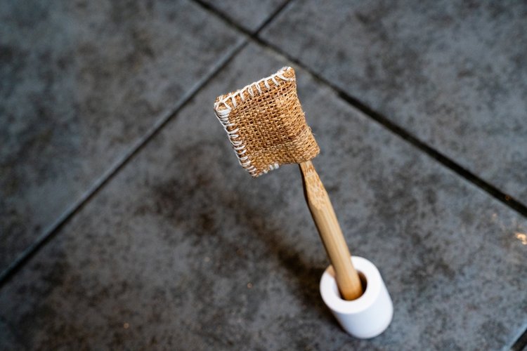 しな織の歯ブラシカバー