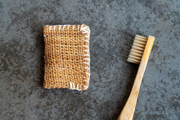 しな織の歯ブラシカバー