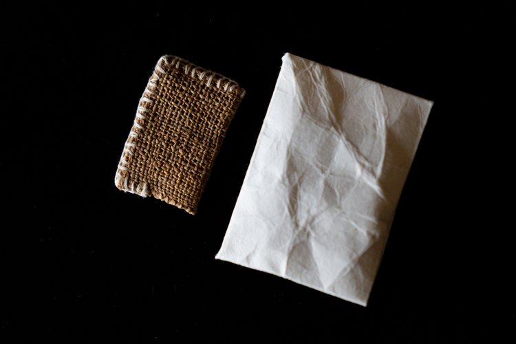 しな織の歯ブラシカバー