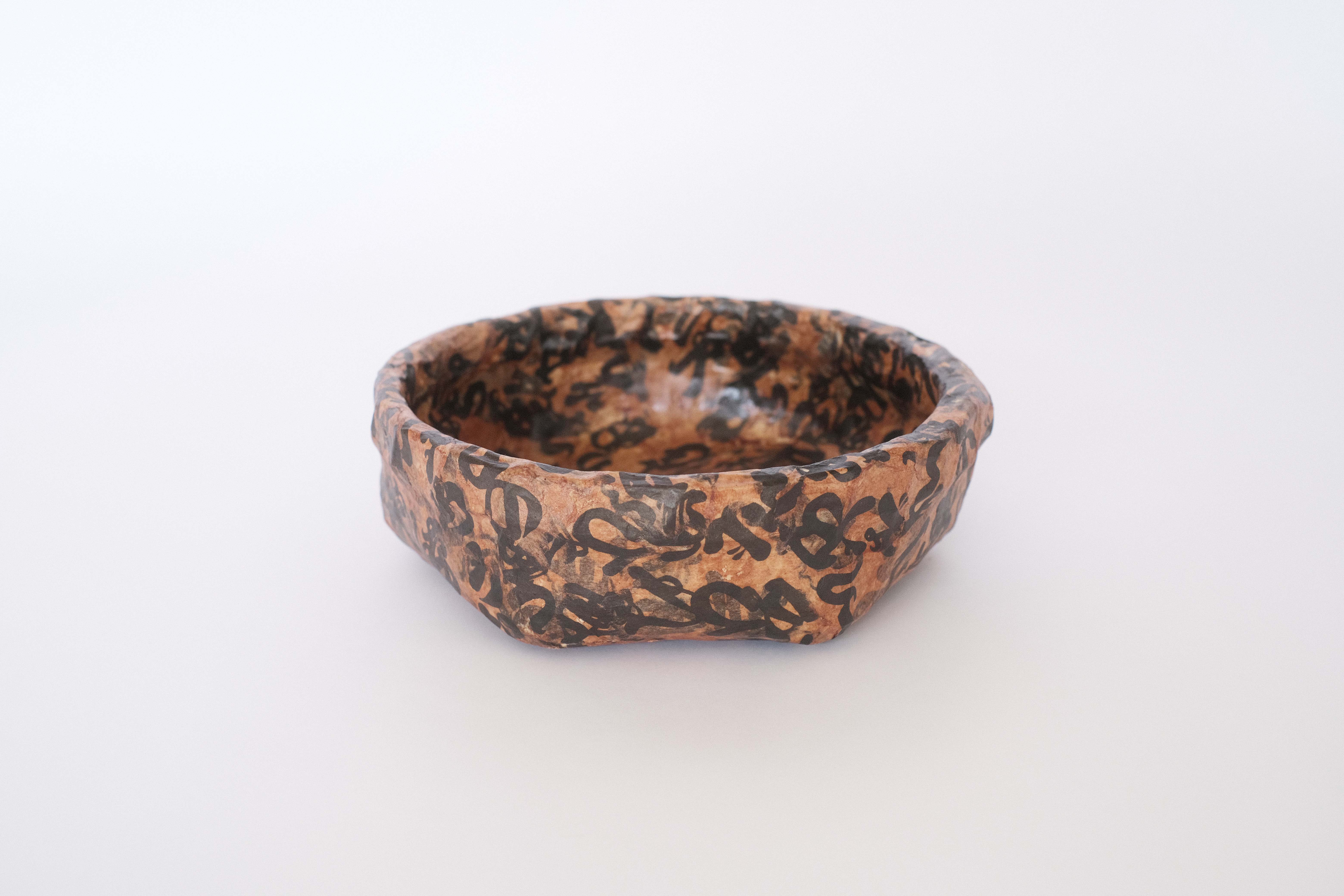 【一点物】一閑張手提げザル 小_01