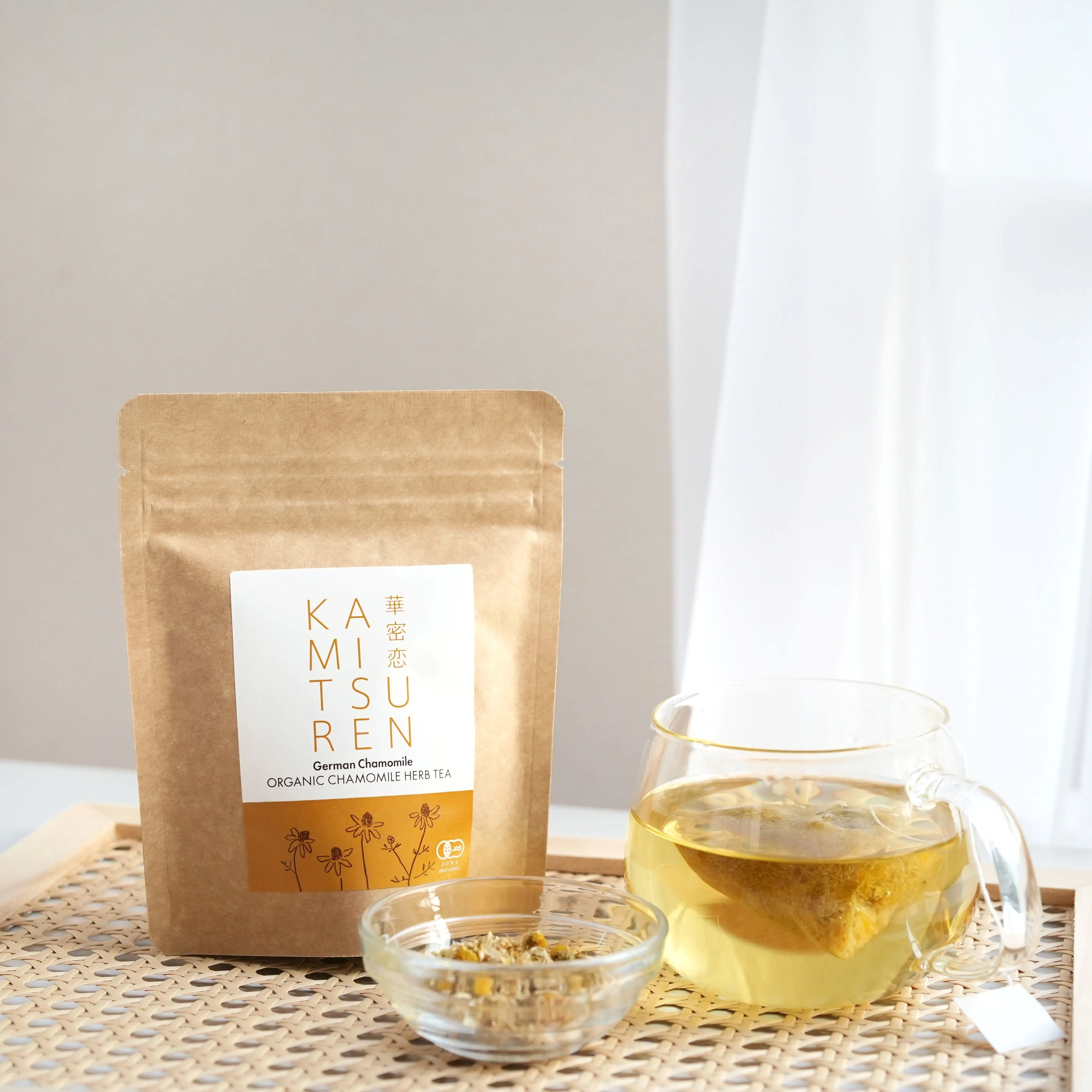 有機カモミールハーブティ