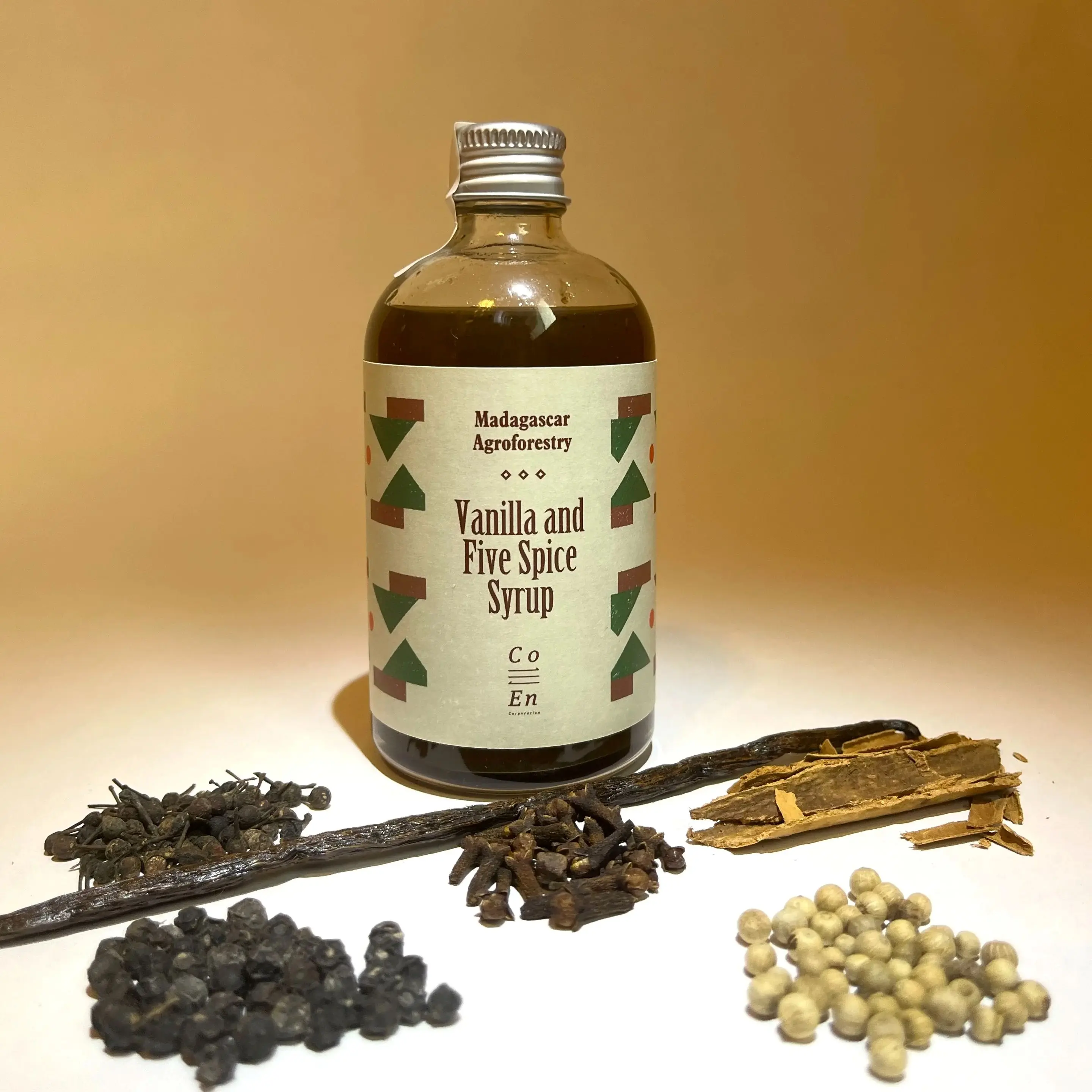 バニラと5つのスパイスのシロップ