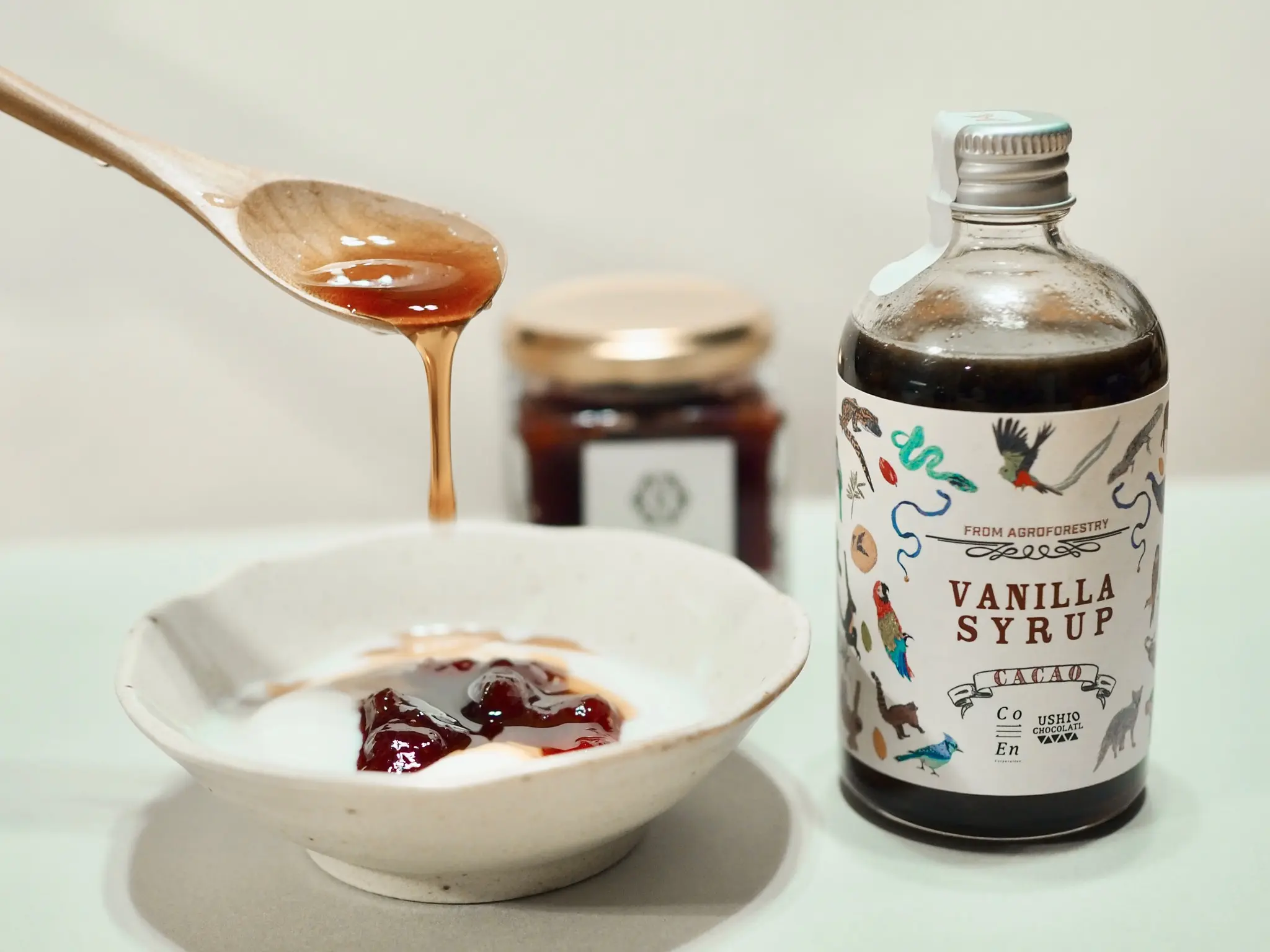 カカオバニラシロップ