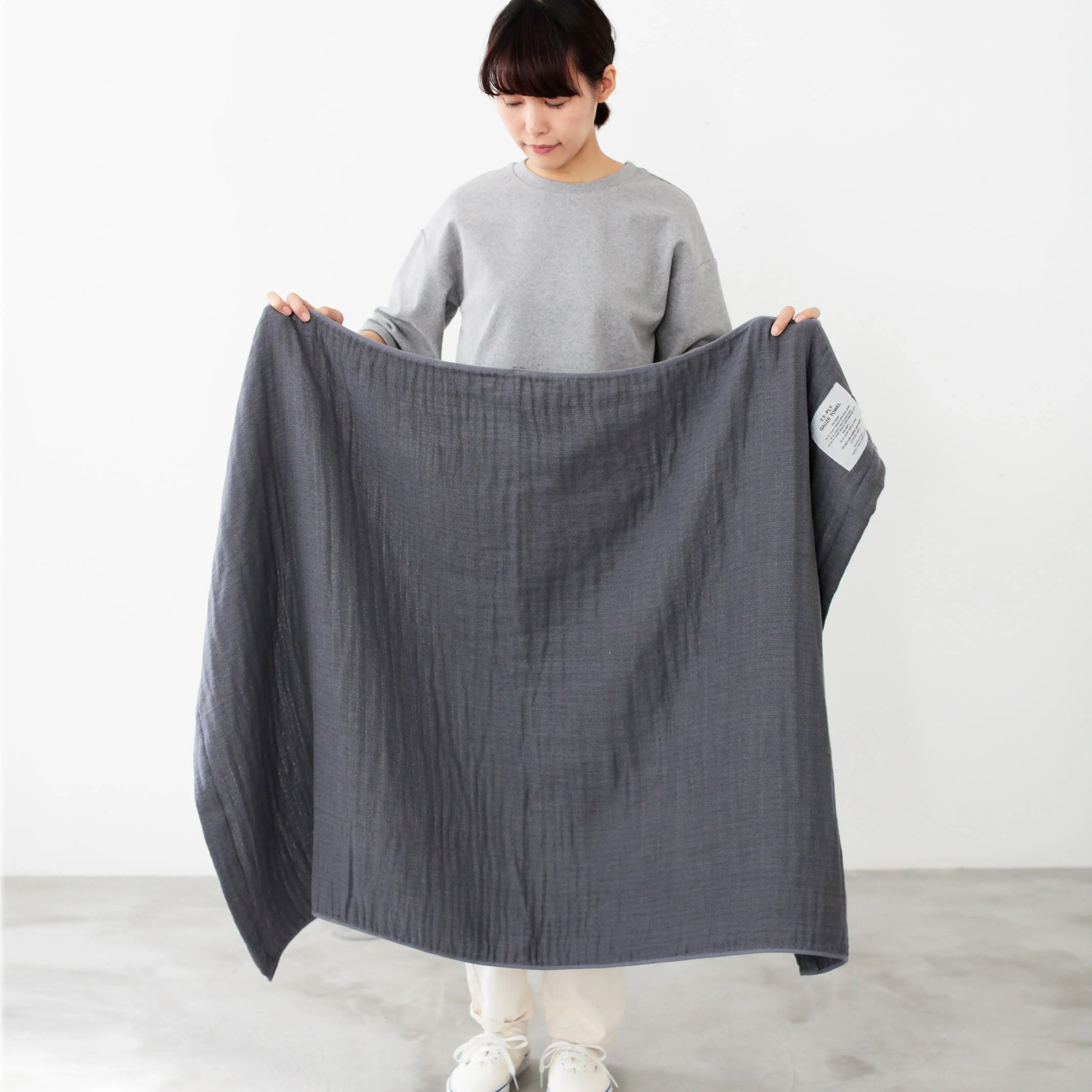 2.5-PLY GAUZE バスタオルL