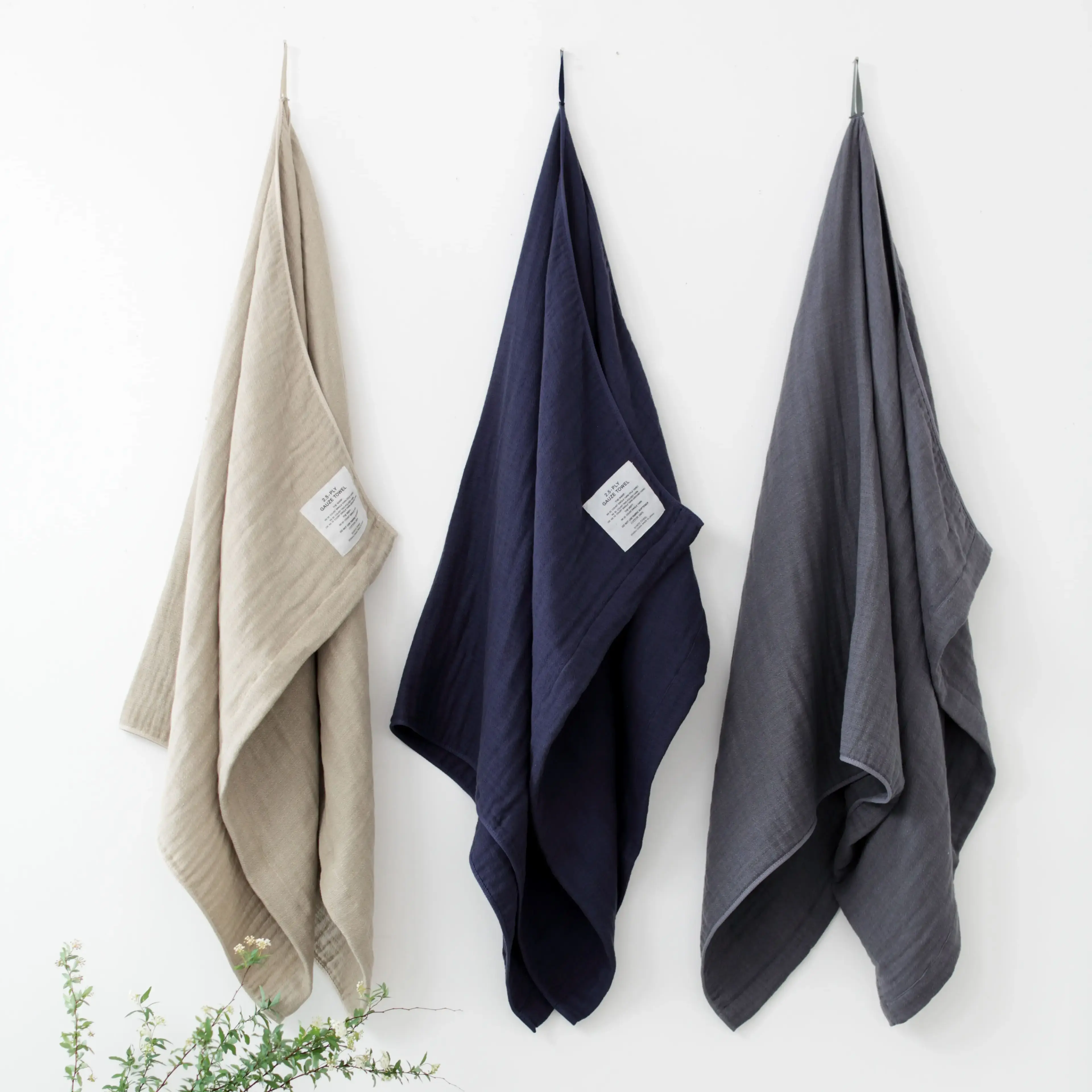 2.5-PLY GAUZE バスタオルL