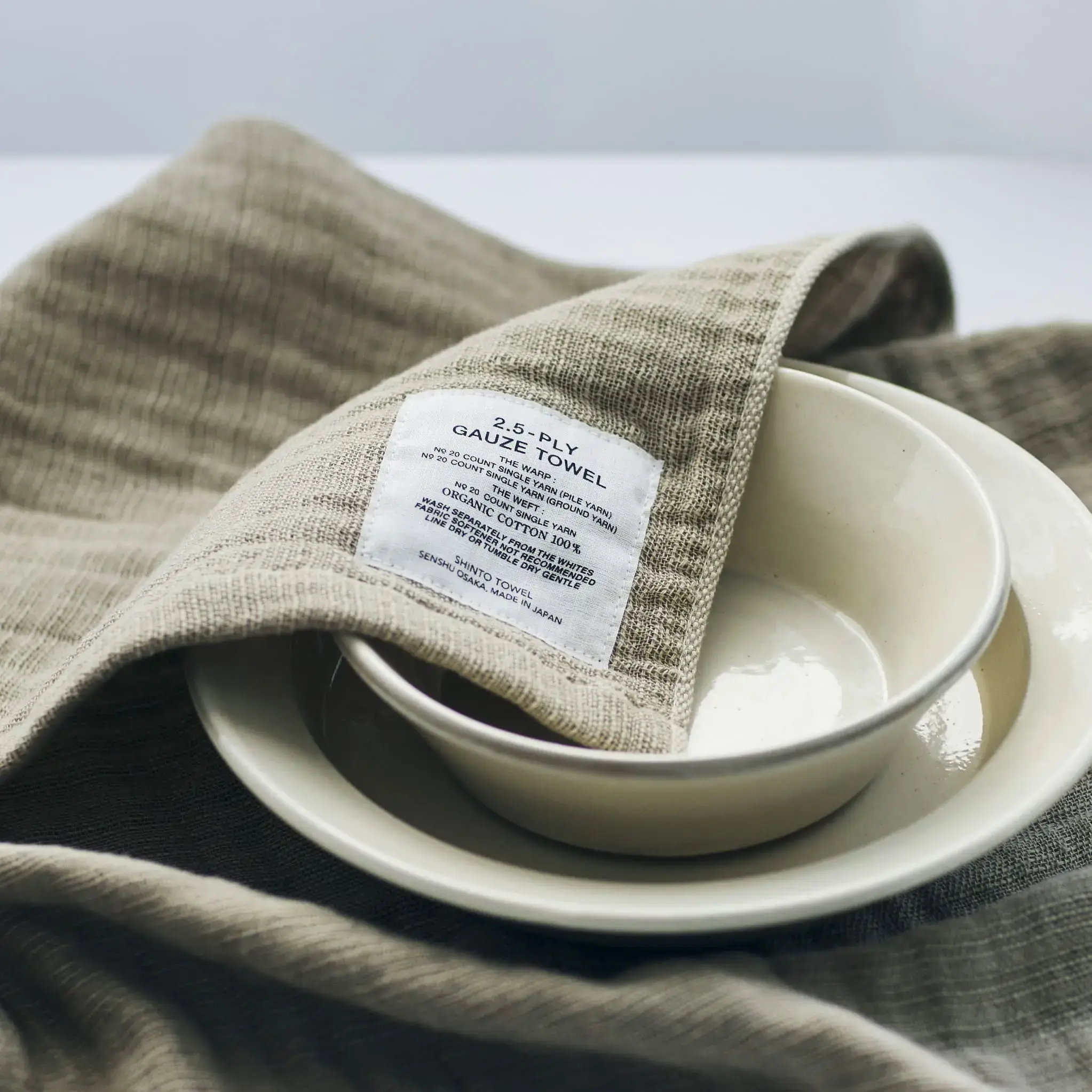 2.5-PLY GAUZE ティータオル