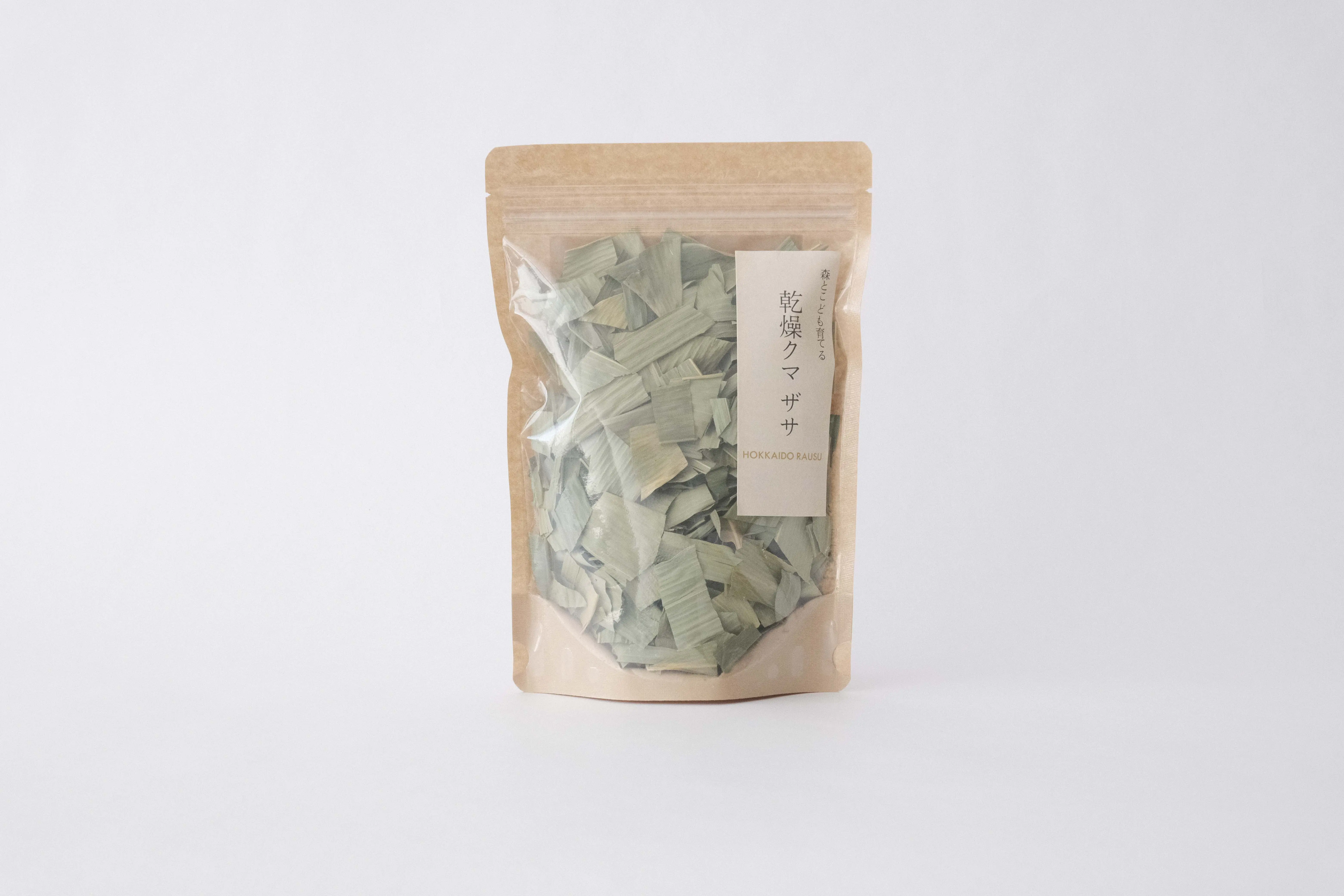 森とこども育てる乾燥クマザサ